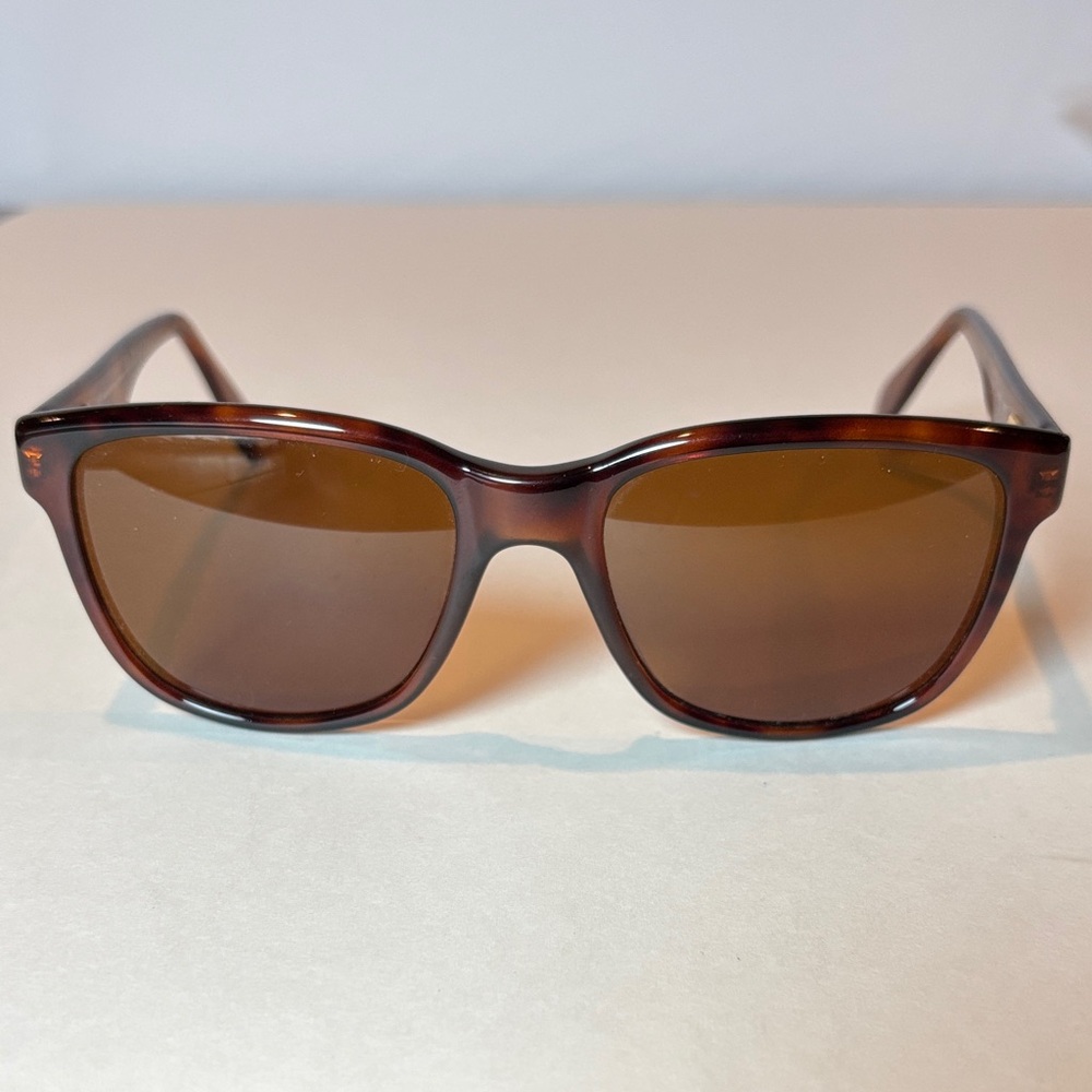 Sergio Tacchini Tortoise Rectangular Sunglasses B… - image 1